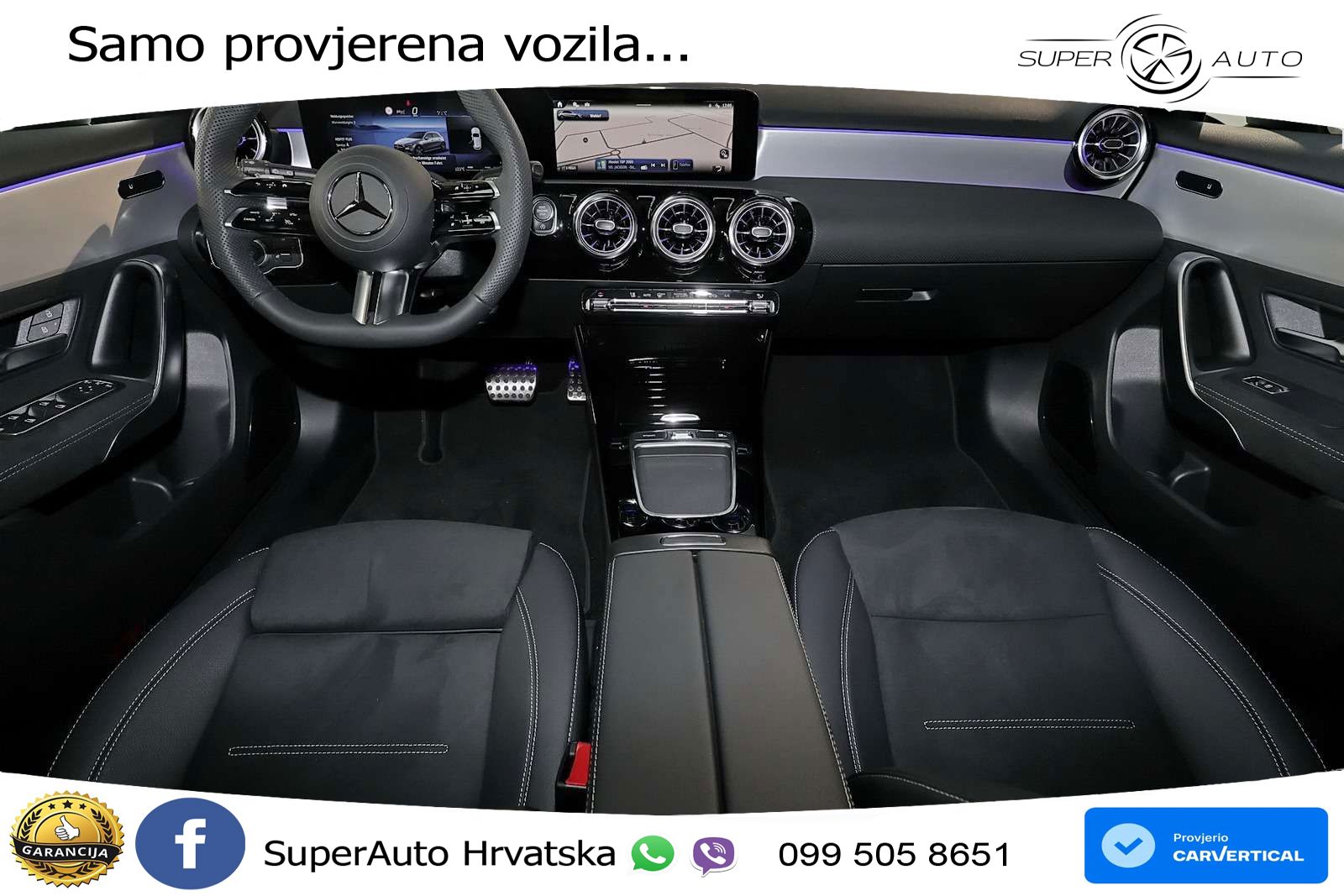 Mercedes-Benz A 200 7G-DCT AMG LED+GR SJED+ACC