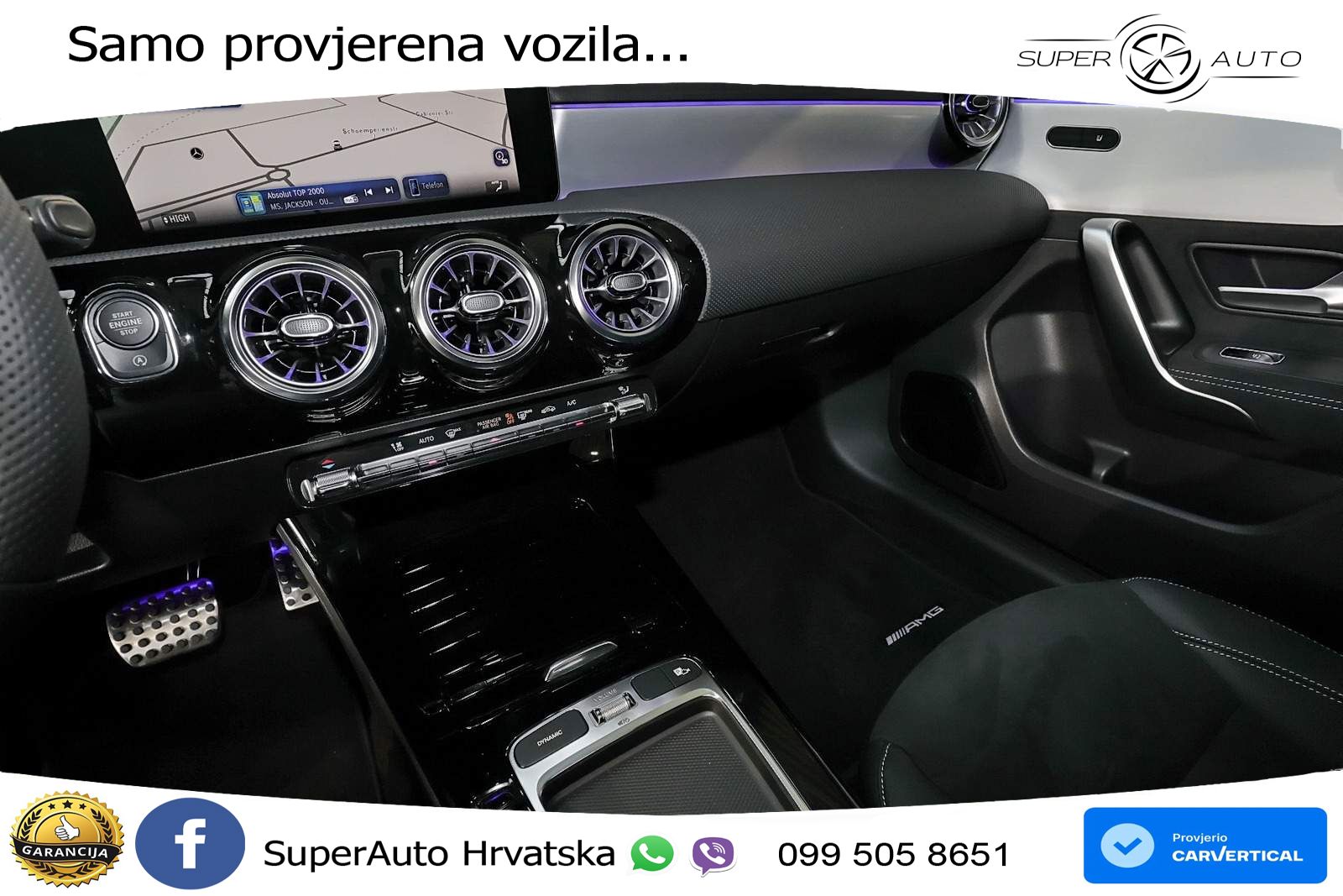 Mercedes-Benz A 200 7G-DCT AMG LED+GR SJED+ACC