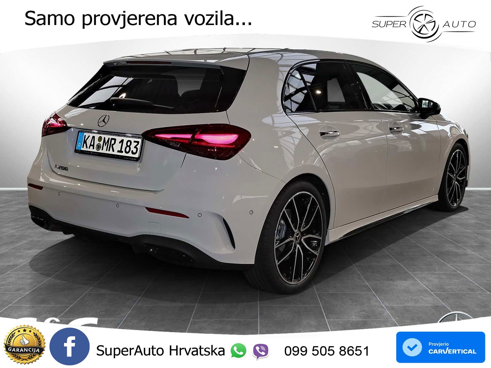 Mercedes-Benz A 200 7G-DCT AMG LED+GR SJED+ACC