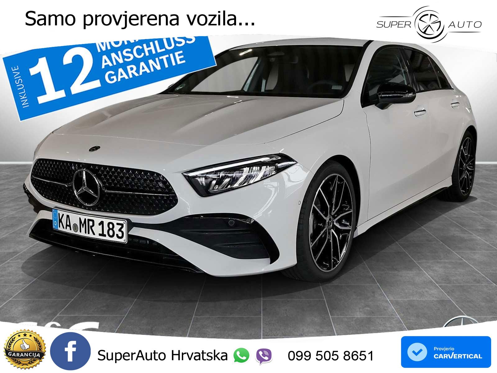 Mercedes-Benz A 200 7G-DCT AMG LED+GR SJED+ACC