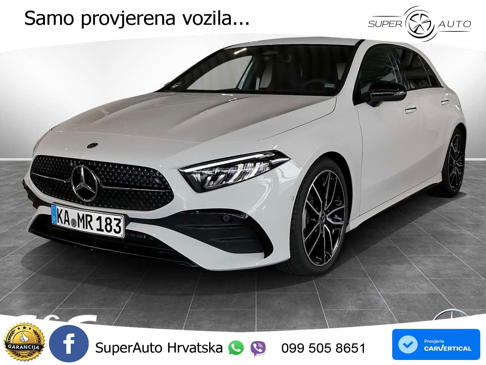 Mercedes-Benz A 200 7G-DCT AMG LED+GR SJED+ACC