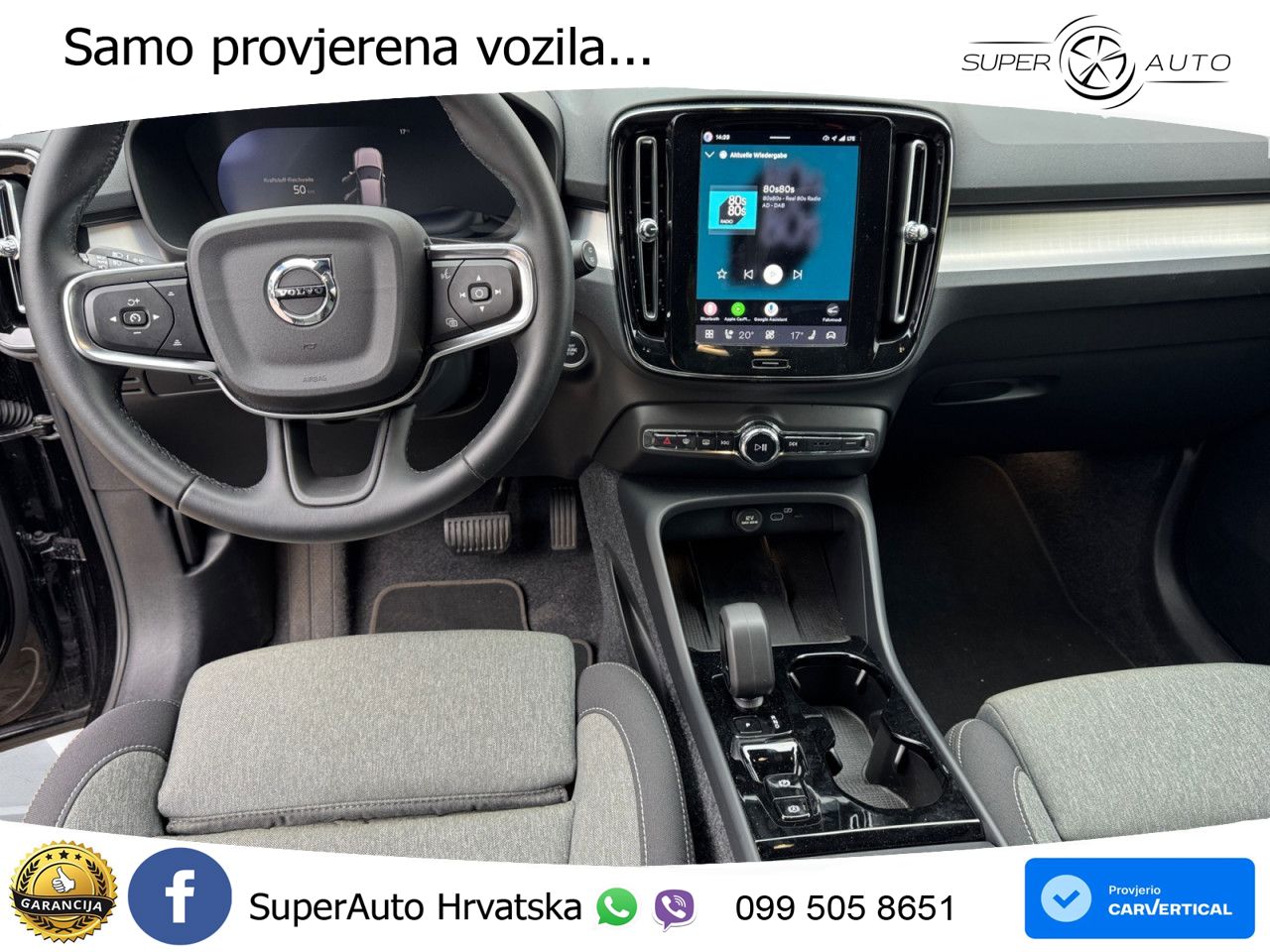 Volvo XC40 2.0 B3 163 KS Automatic LED+GR SJED+ACC