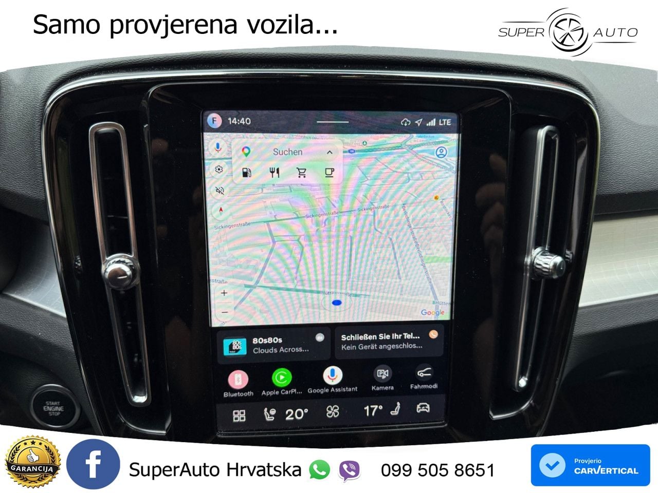 Volvo XC40 2.0 B3 163 KS Automatic LED+GR SJED+ACC