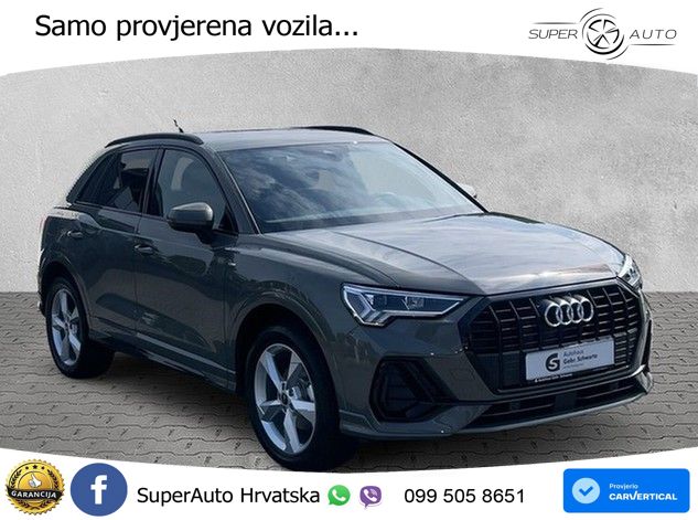 Audi Q3 35 TFSI (150 KS) S tronic S line LED+GR SJED+ACC