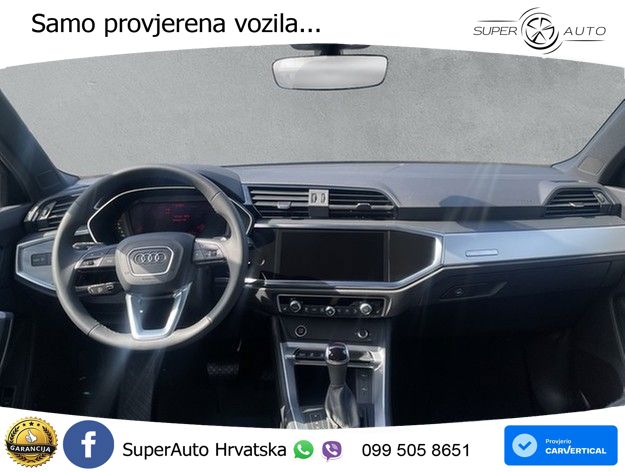 Audi Q3 35 TFSI (150 KS) S tronic S line LED+GR SJED+ACC