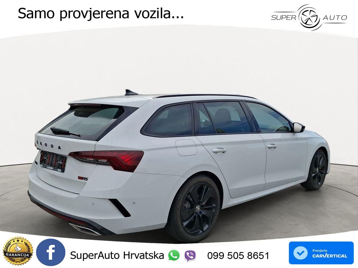 Škoda Octavia Combi RS 2.0 TDI (200 KS) DSG MATRIX+GR SJED+KAM