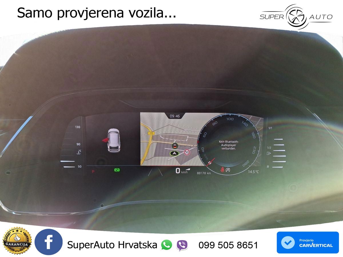 Škoda Octavia Combi RS 2.0 TDI (200 KS) DSG MATRIX+GR SJED+KAM