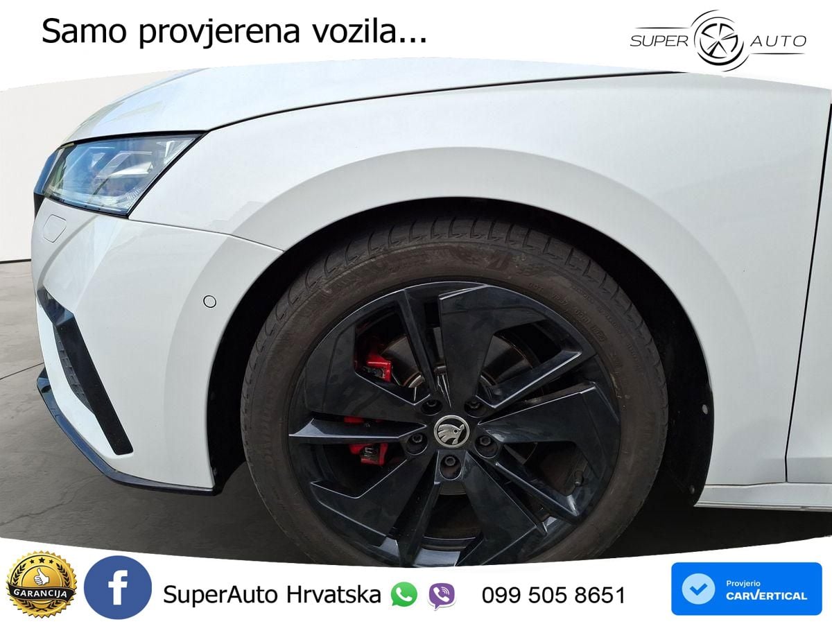 Škoda Octavia Combi RS 2.0 TDI (200 KS) DSG MATRIX+GR SJED+KAM
