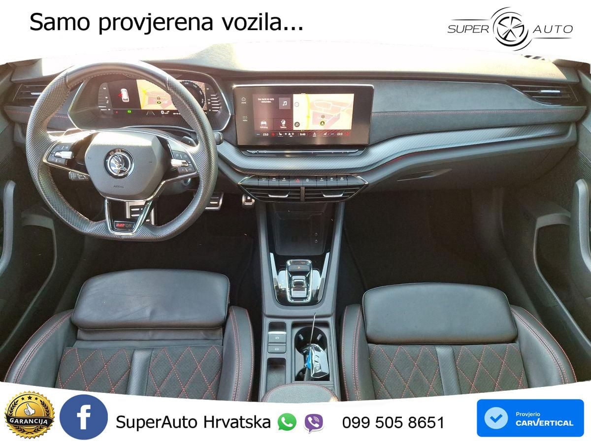Škoda Octavia Combi RS 2.0 TDI (200 KS) DSG MATRIX+GR SJED+KAM