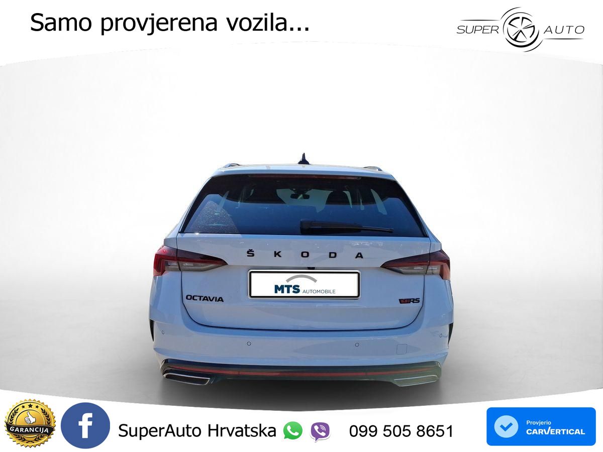 Škoda Octavia Combi RS 2.0 TDI (200 KS) DSG MATRIX+GR SJED+KAM