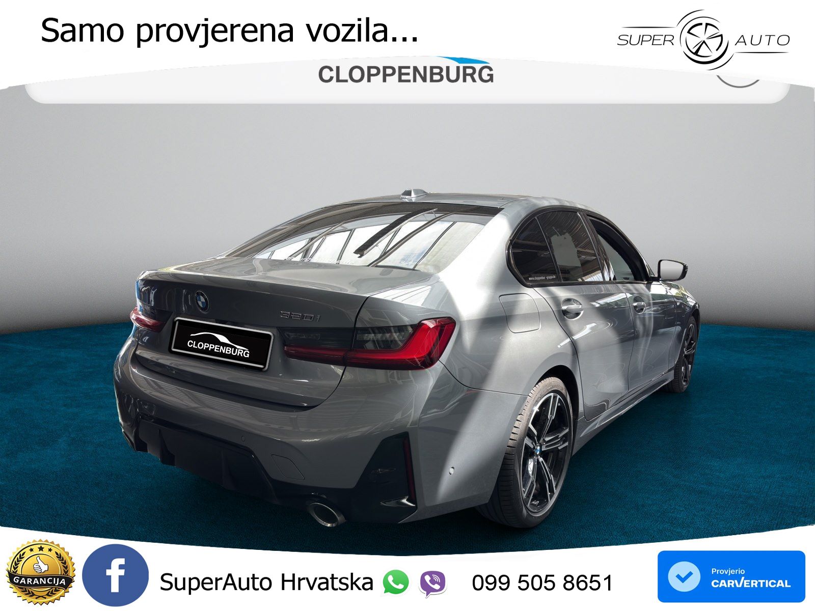 BMW 320i (184 KS) Steptronic M Sport LED+GR SJED+ACC