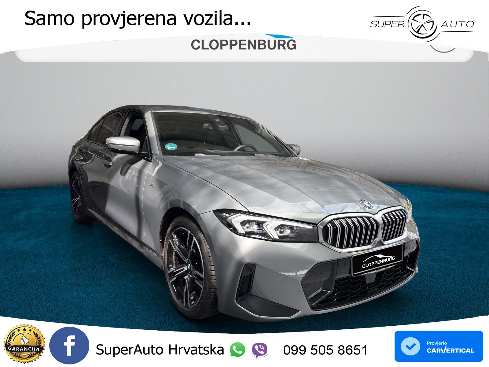 BMW 320i (184 KS) Steptronic M Sport LED+GR SJED+ACC