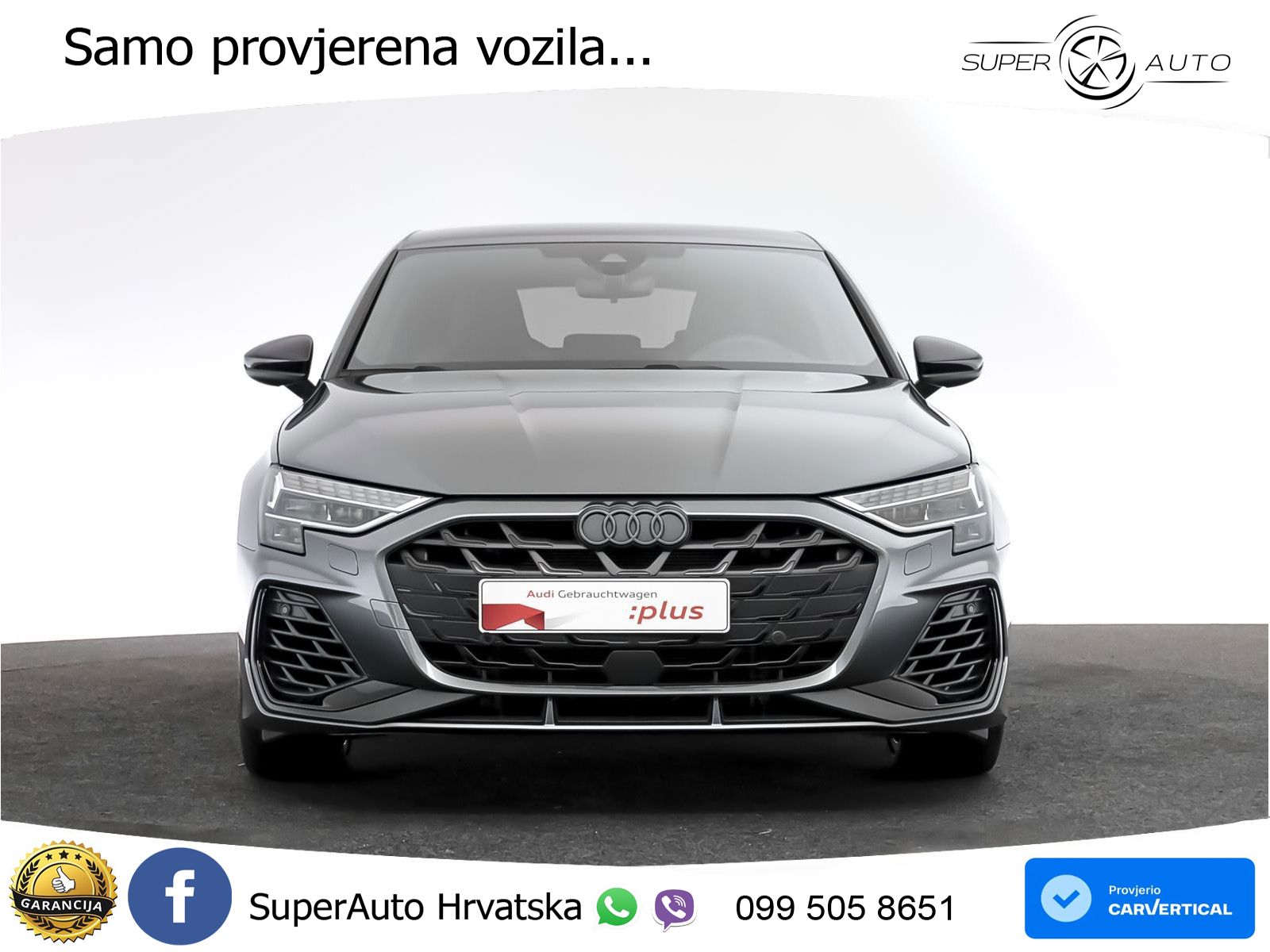 Audi S3 2.0 TFSI (333 KS) quattro S tronic MATRIX+GR SJED+KAM