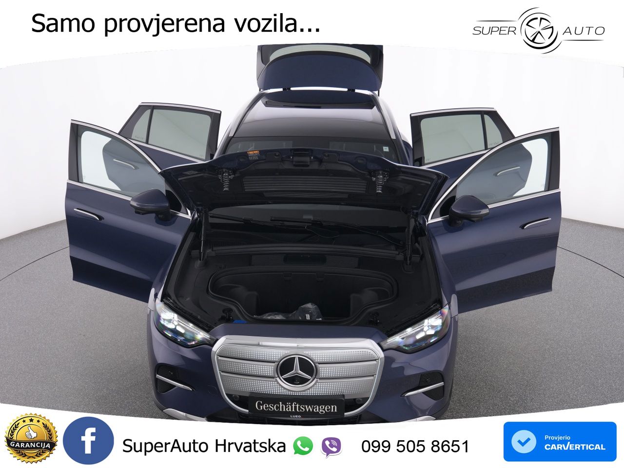 Mercedes GLC 250 85 kWh (354 KS) EQ Technology Avantgarde ACC+HEAD+GR SJED+360+PANO