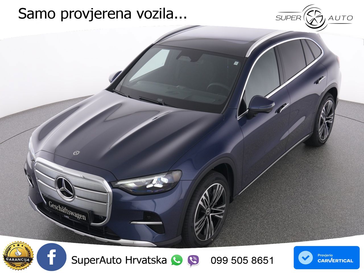 Mercedes GLC 250 85 kWh (354 KS) EQ Technology Avantgarde ACC+HEAD+GR SJED+360+PANO