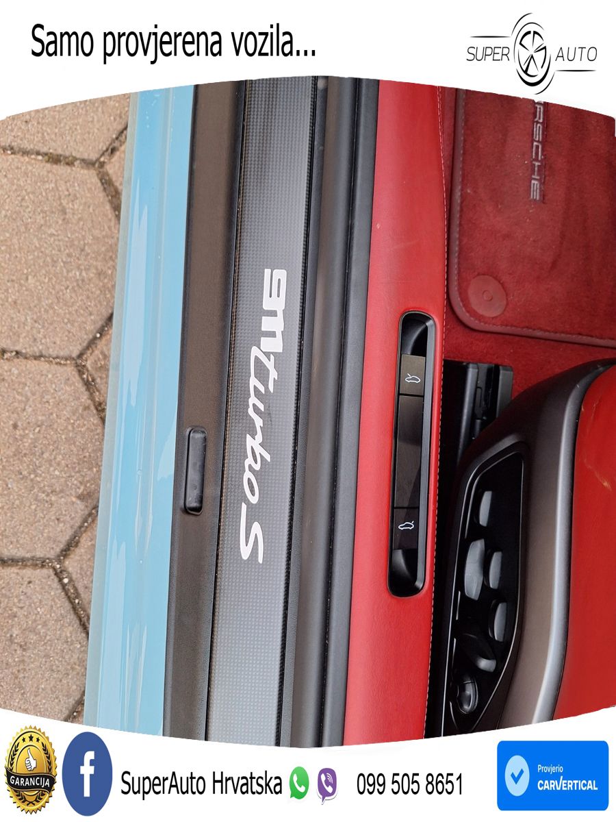 Porsche 911 Turbo S Cabriolet 3.8 (650 KS) PDK MATRIX+GR SJED+KAM