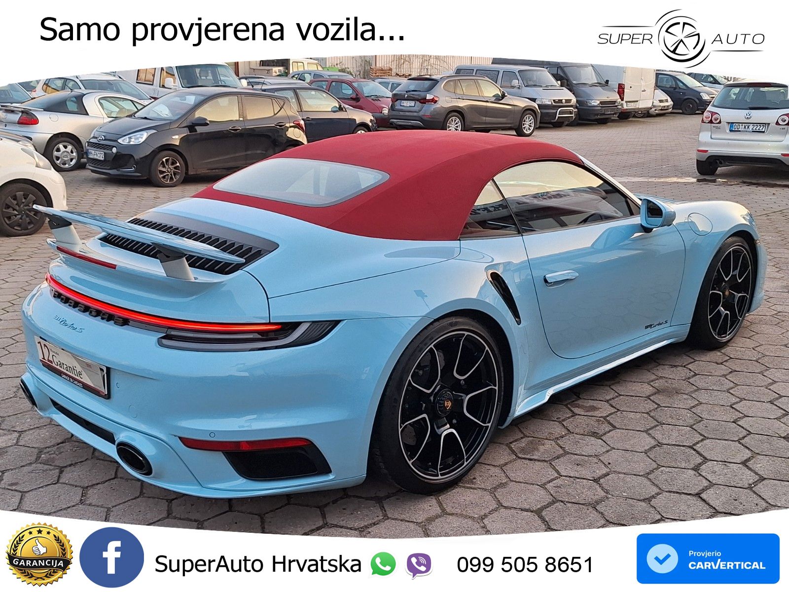 Porsche 911 Turbo S Cabriolet 3.8 (650 KS) PDK MATRIX+GR SJED+KAM