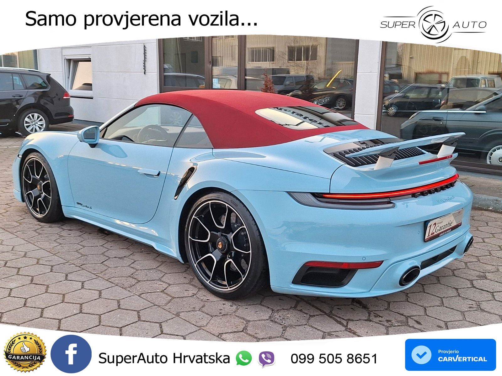 Porsche 911 Turbo S Cabriolet 3.8 (650 KS) PDK MATRIX+GR SJED+KAM