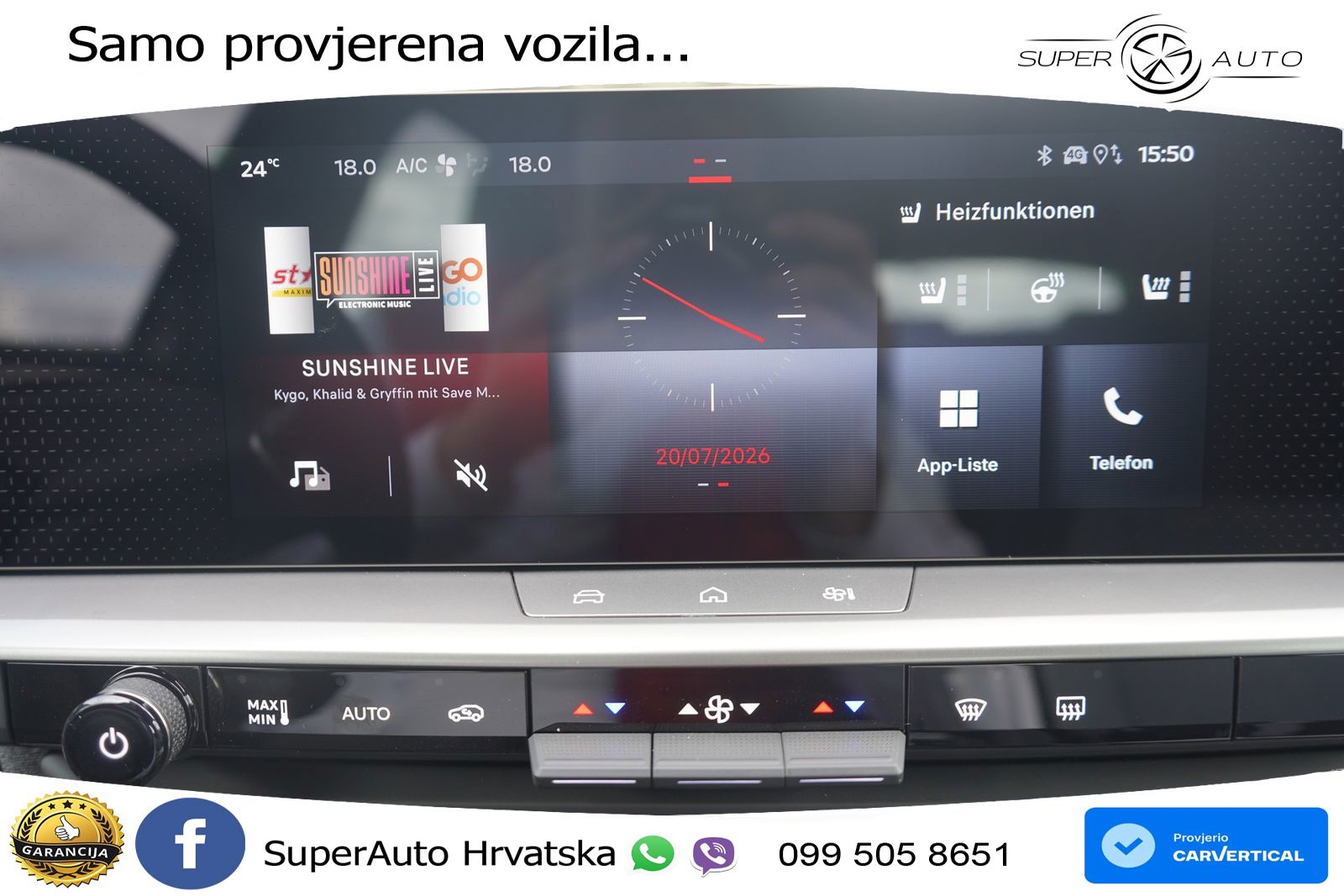 Opel Grandland 1.2 Turbo (145 KS) Hybrid eDCT LED+GR SJED+ACC