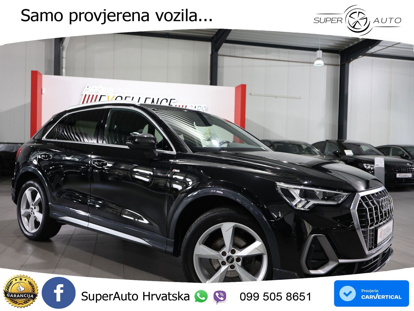 Audi Q3 35 TFSI (150 KS) S tronic S line LED+GR SJED+ACC