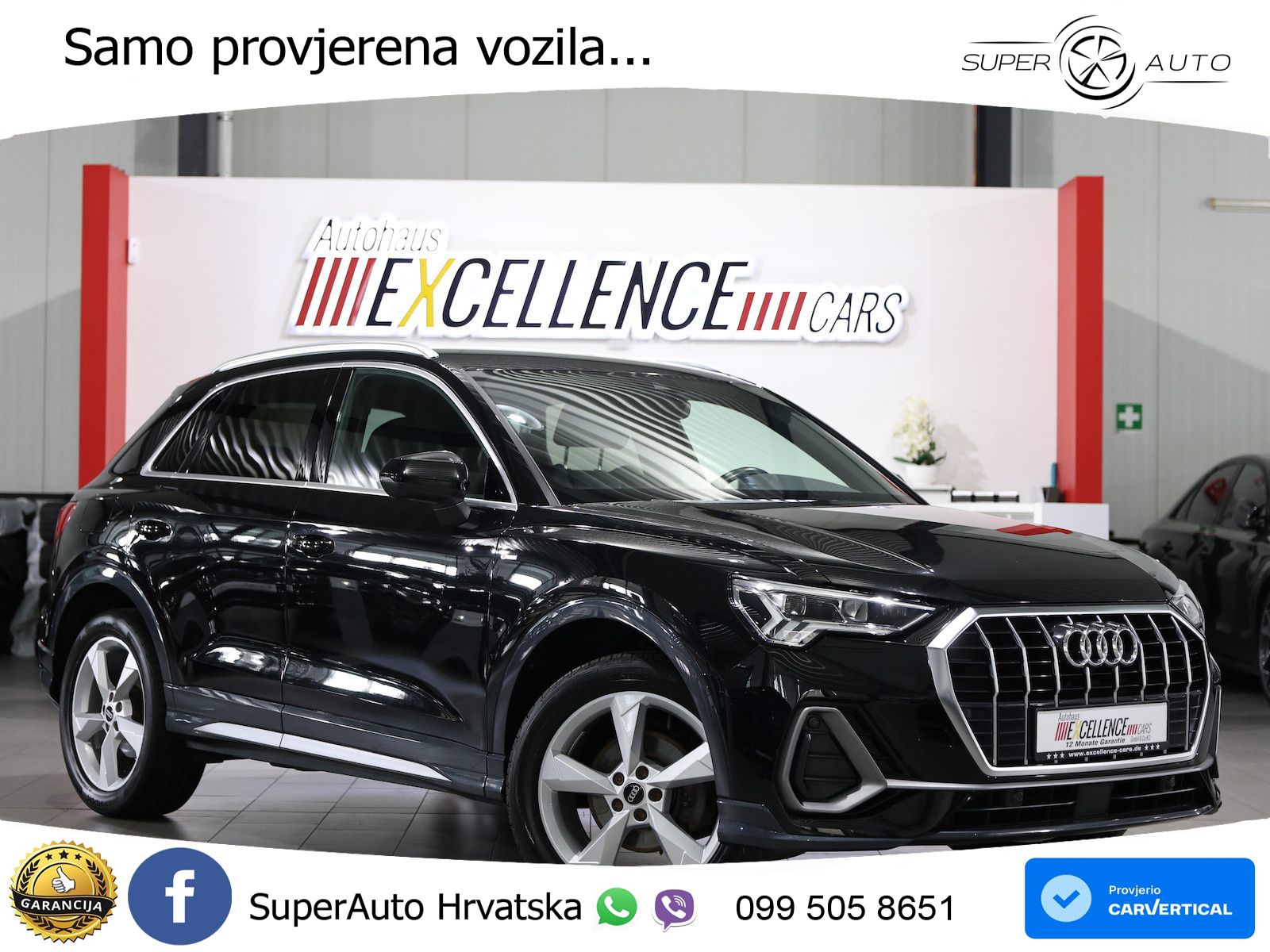 Audi Q3 35 TFSI (150 KS) S tronic S line LED+GR SJED+ACC