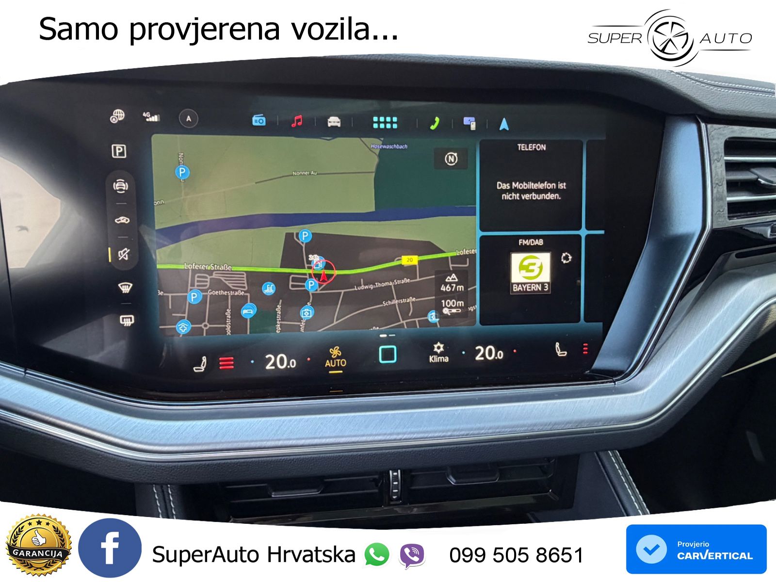 Volkswagen Touareg 3.0 V6 TDI (231 KS) 4MOTION Tiptronic LED+GR SJED+ACC