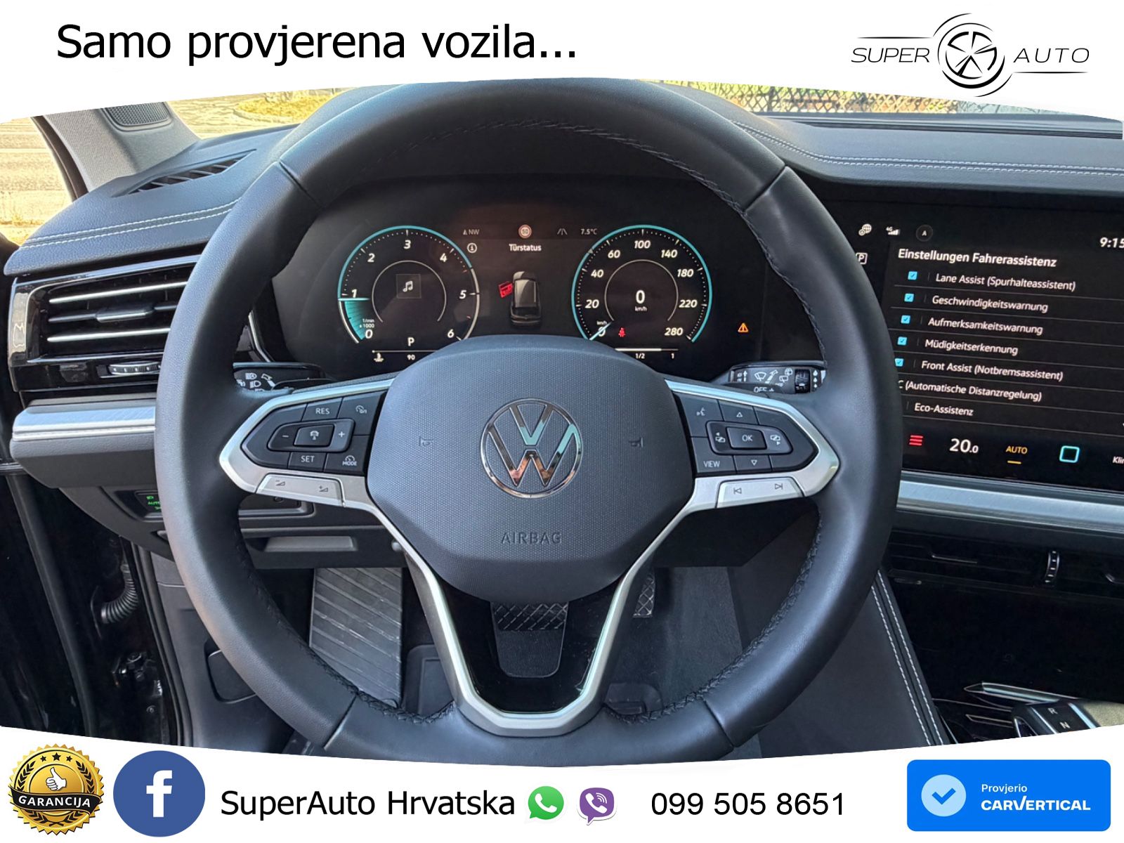 Volkswagen Touareg 3.0 V6 TDI (231 KS) 4MOTION Tiptronic LED+GR SJED+ACC