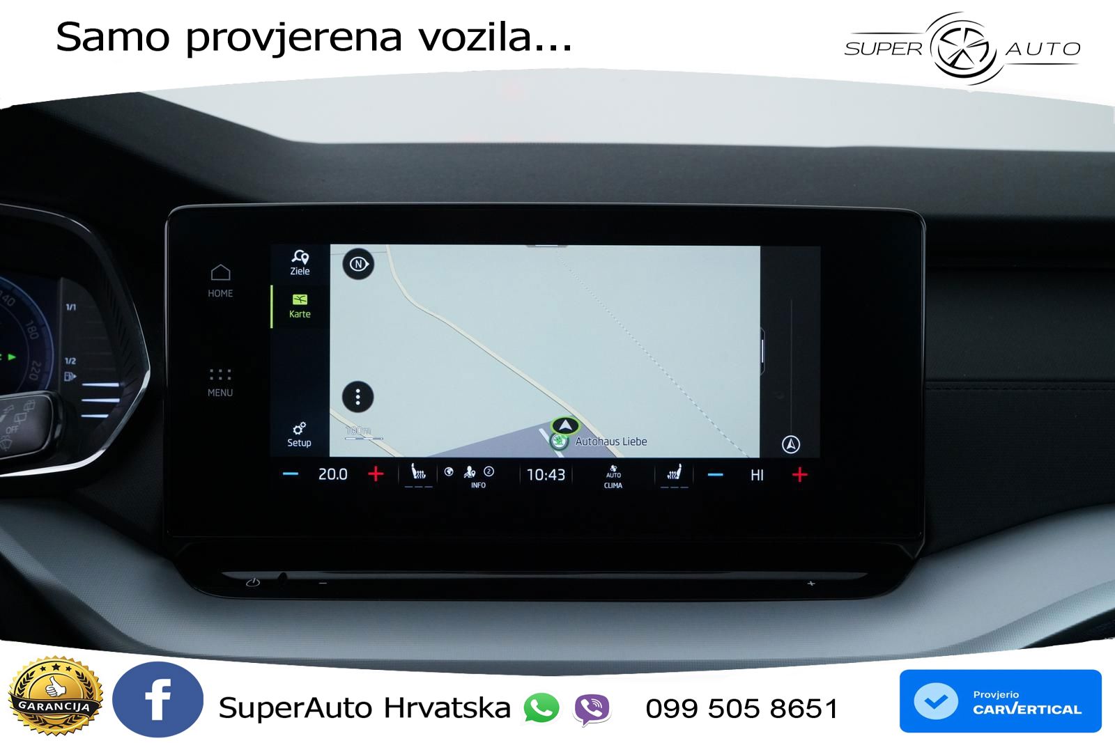 Škoda Octavia Combi 1.5 TSI (150 KS) LED+GR SJED+ACC