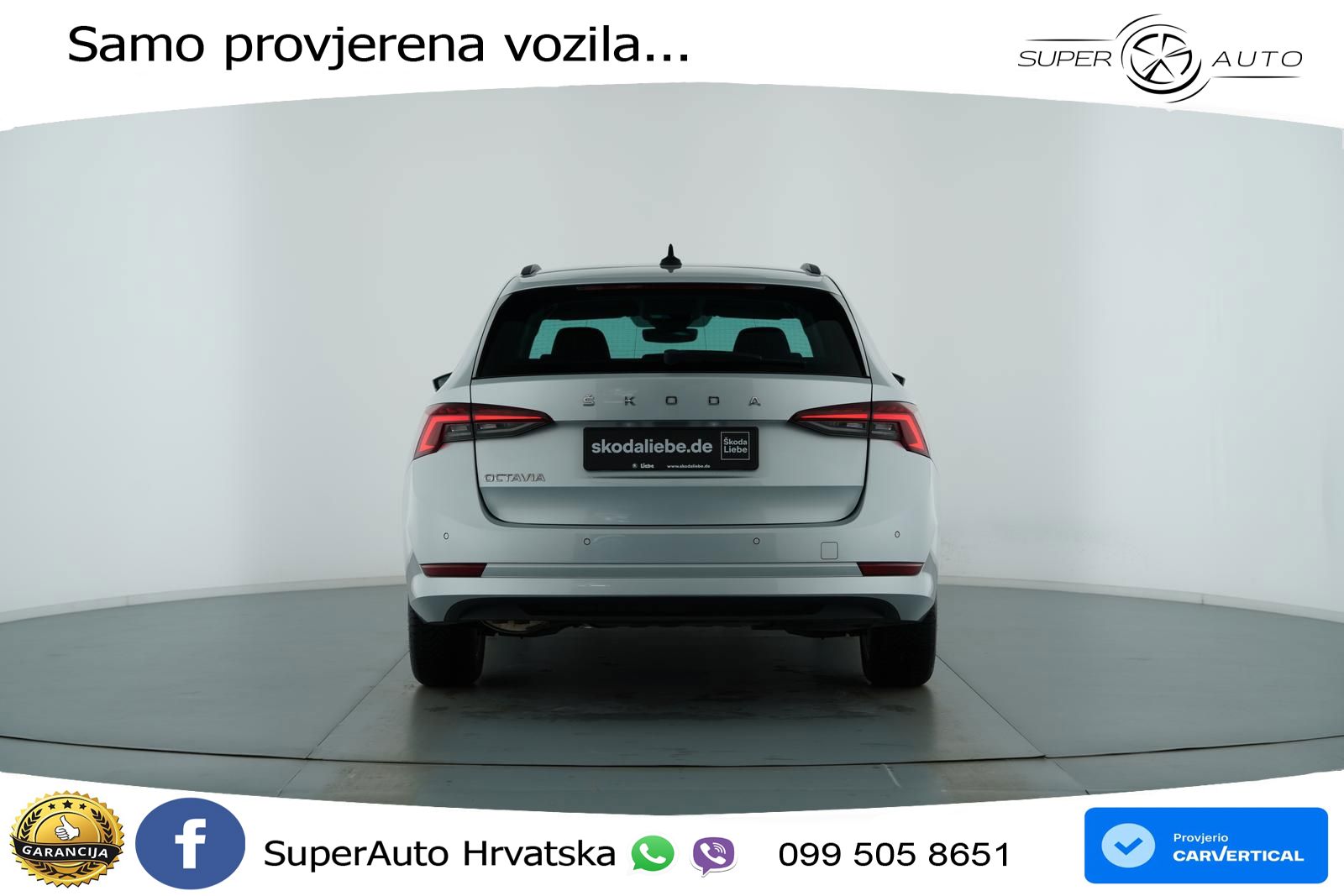 Škoda Octavia Combi 1.5 TSI (150 KS) LED+GR SJED+ACC