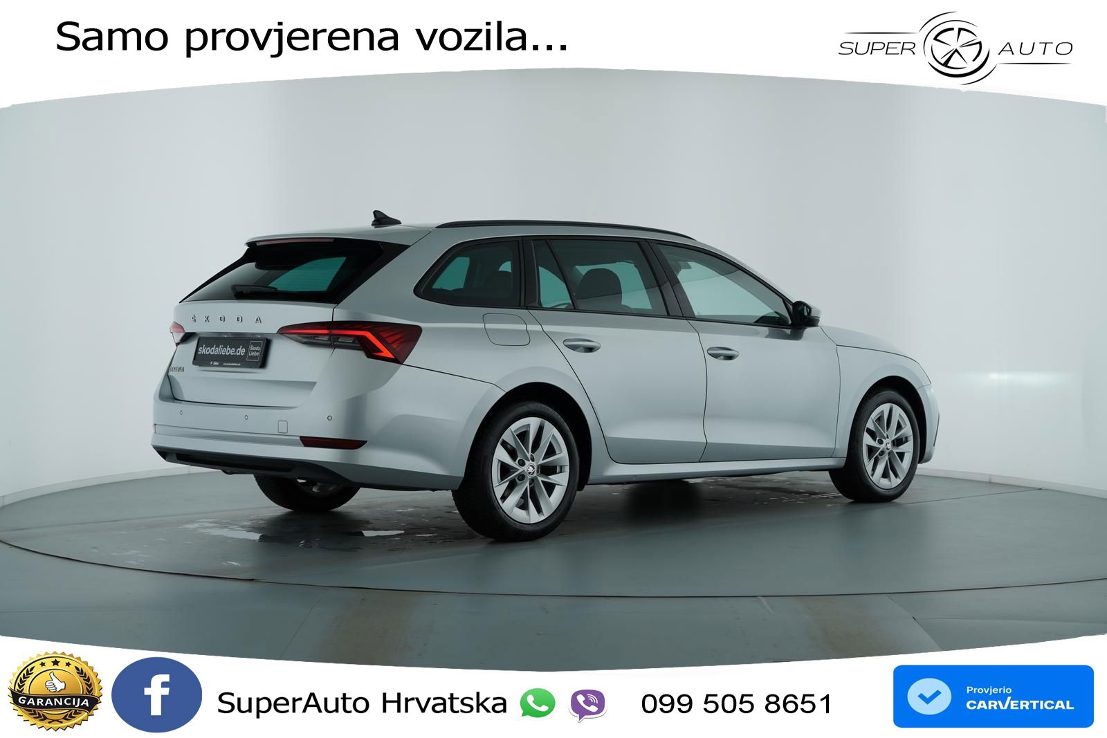 Škoda Octavia Combi 1.5 TSI (150 KS) LED+GR SJED+ACC
