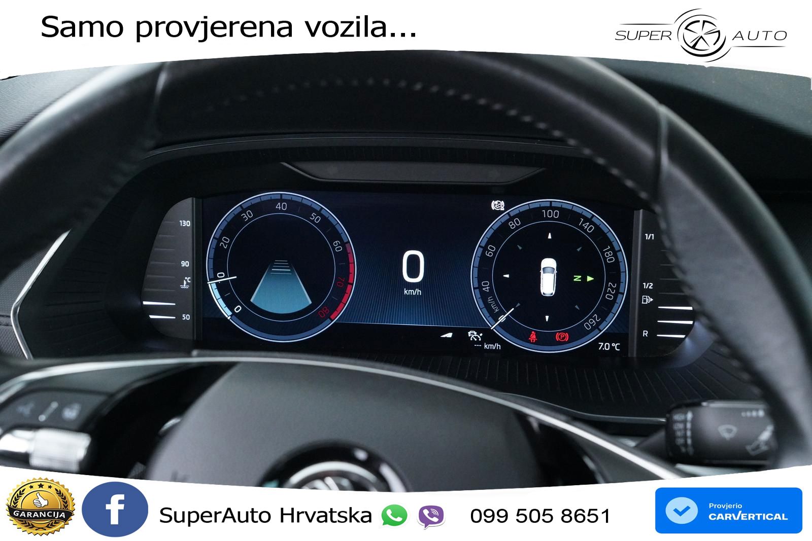 Škoda Octavia Combi 1.5 TSI (150 KS) LED+GR SJED+ACC