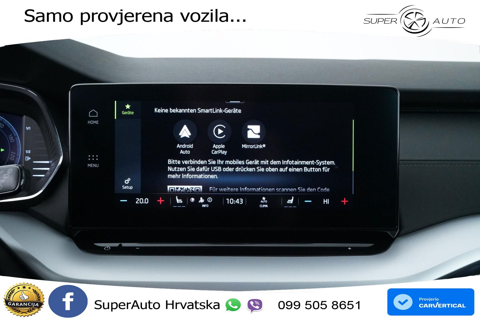 Škoda Octavia Combi 1.5 TSI (150 KS) LED+GR SJED+ACC