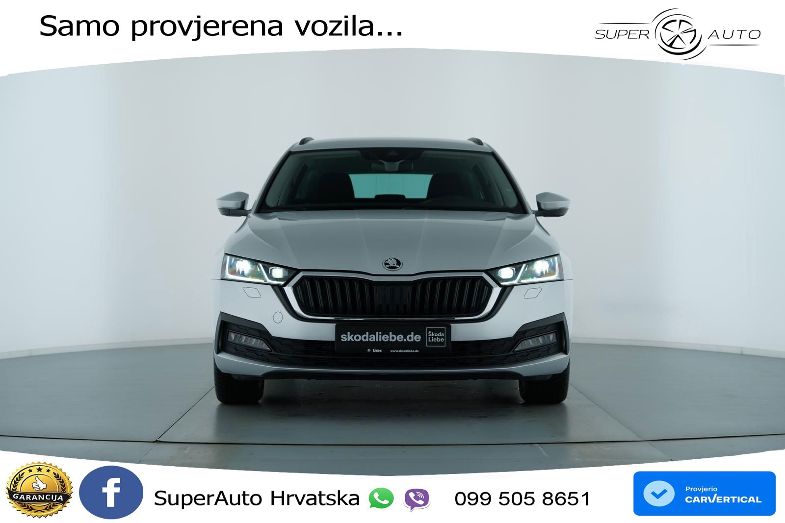 Škoda Octavia Combi 1.5 TSI (150 KS) LED+GR SJED+ACC