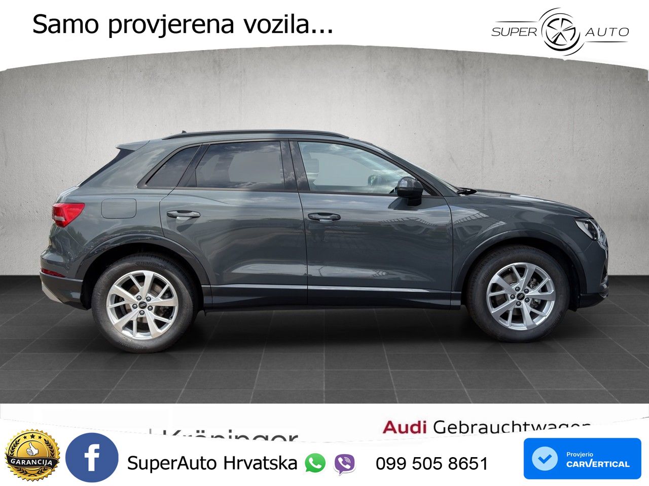 Audi Q3 35 TFSI (150 KS) S tronic advanced LED+GR SJED+ACC