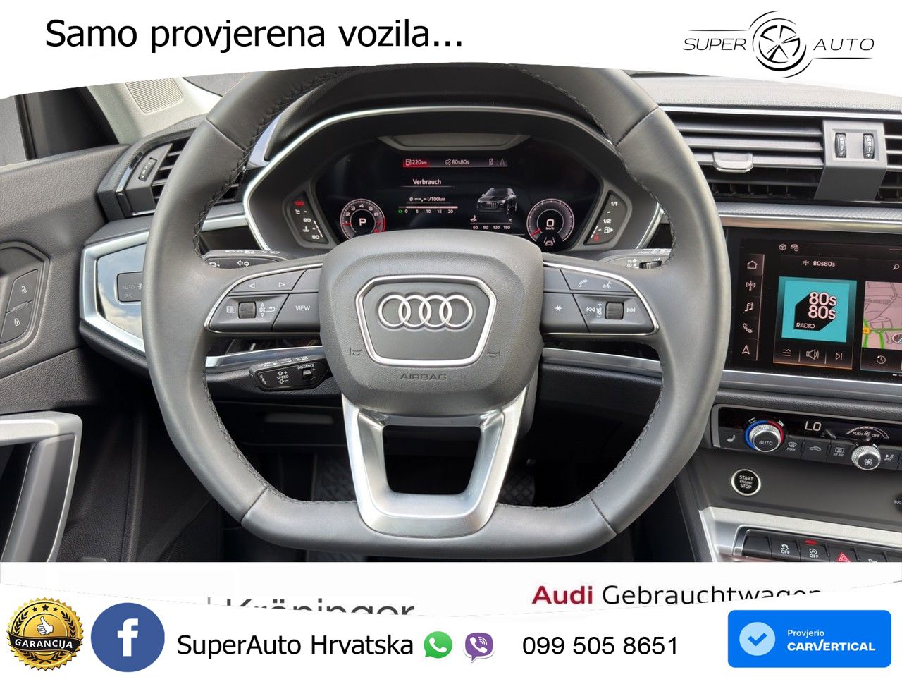 Audi Q3 35 TFSI (150 KS) S tronic advanced LED+GR SJED+ACC