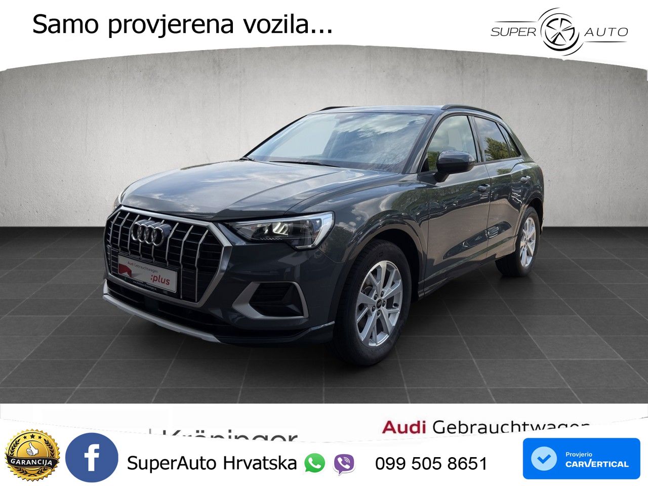 Audi Q3 35 TFSI (150 KS) S tronic advanced LED+GR SJED+ACC