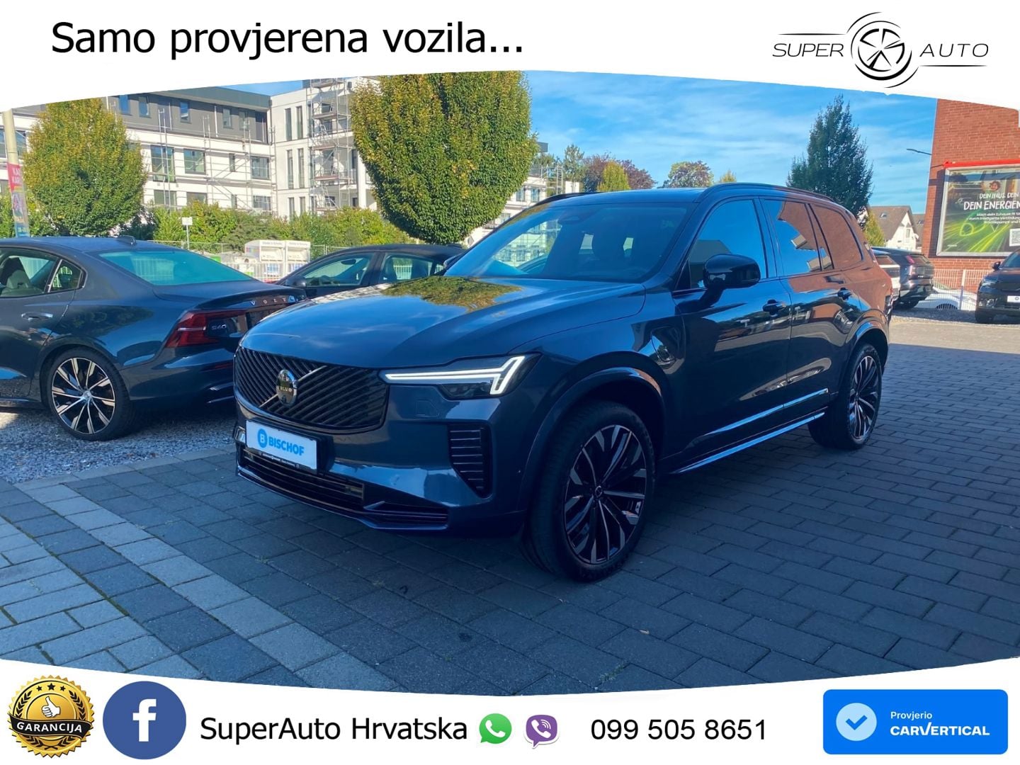 Volvo XC90 2.0 T8 AWD Automatic MATRIX+GR SJED+KAM