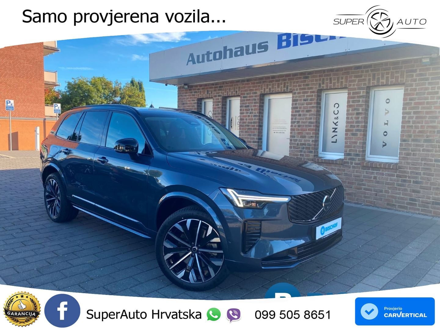 Volvo XC90 2.0 T8 AWD Automatic MATRIX+GR SJED+KAM
