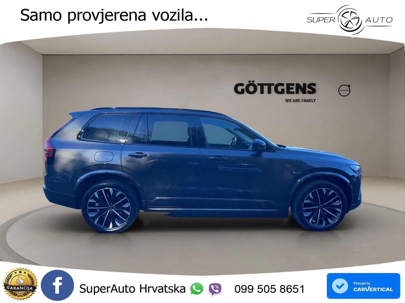 Volvo XC90 2.0 T8 AWD Automatic ACC+HEAD+4xGR SJED+360+PANO