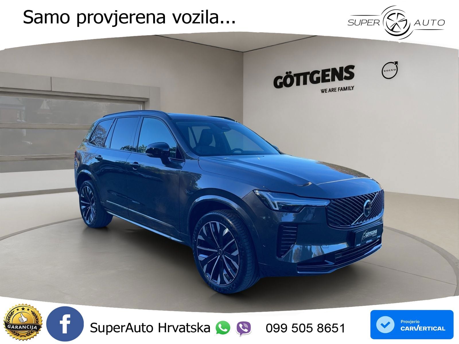 Volvo XC90 2.0 T8 AWD Automatic ACC+HEAD+4xGR SJED+360+PANO