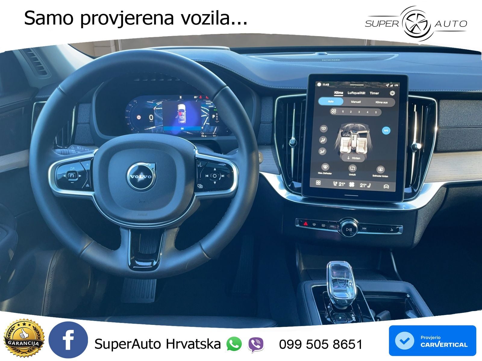 Volvo XC90 2.0 T8 AWD Automatic ACC+HEAD+4xGR SJED+360+PANO