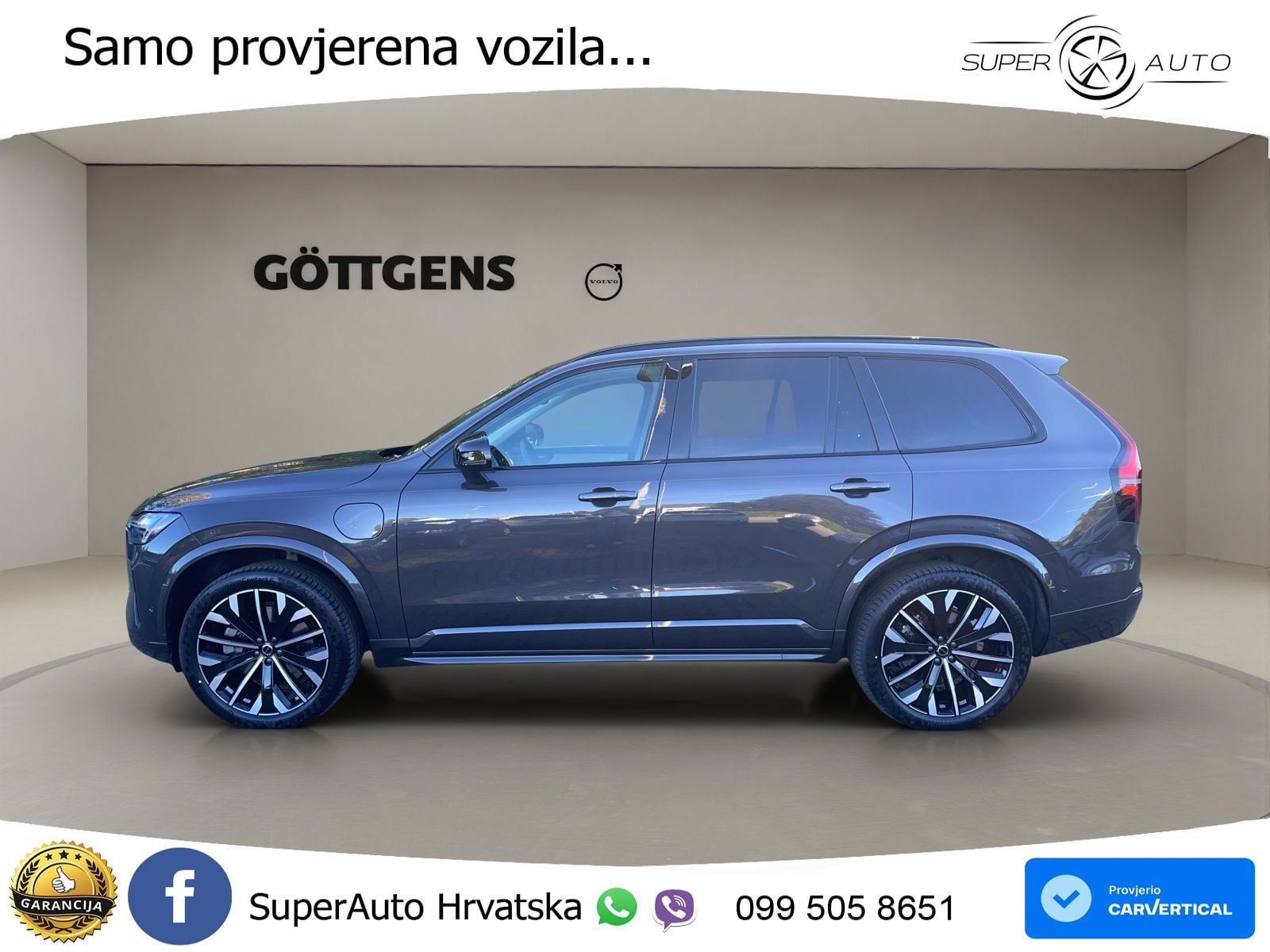 Volvo XC90 2.0 T8 AWD Automatic ACC+HEAD+4xGR SJED+360+PANO