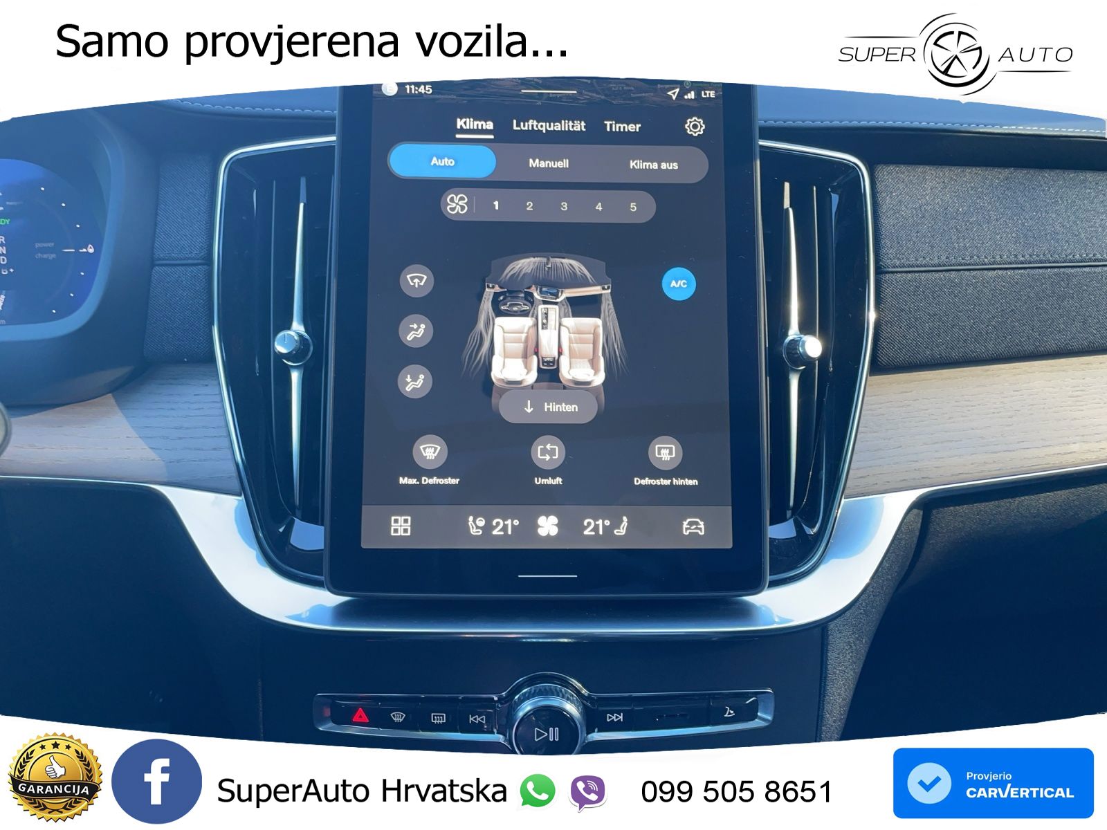 Volvo XC90 2.0 T8 AWD Automatic ACC+HEAD+4xGR SJED+360+PANO