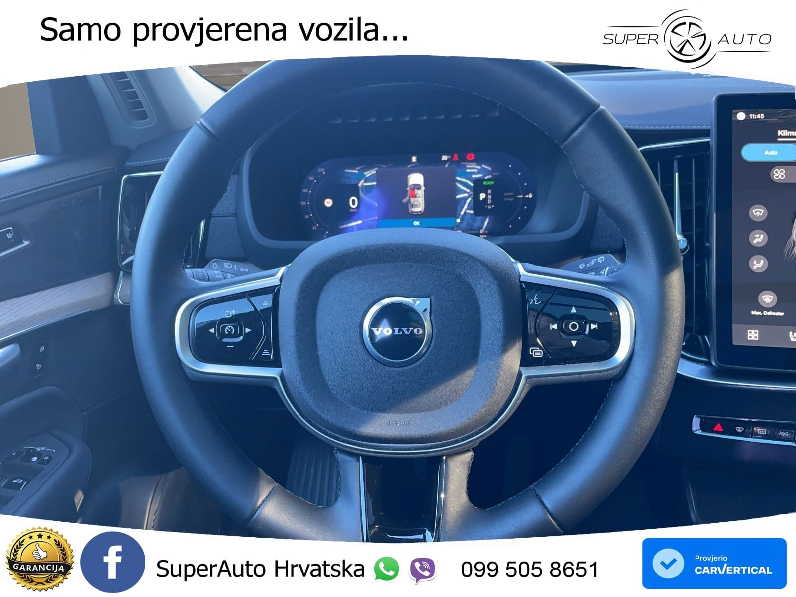 Volvo XC90 2.0 T8 AWD Automatic ACC+HEAD+4xGR SJED+360+PANO