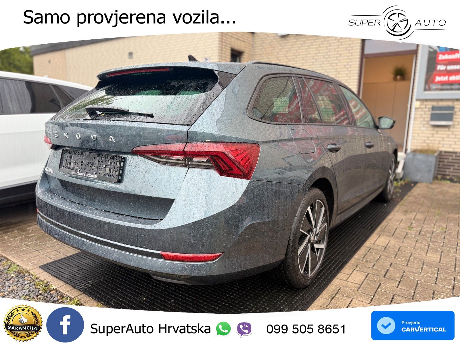 Škoda Octavia Combi 2.0 TDI (150 KS) DSG LED+GR SJED+ACC