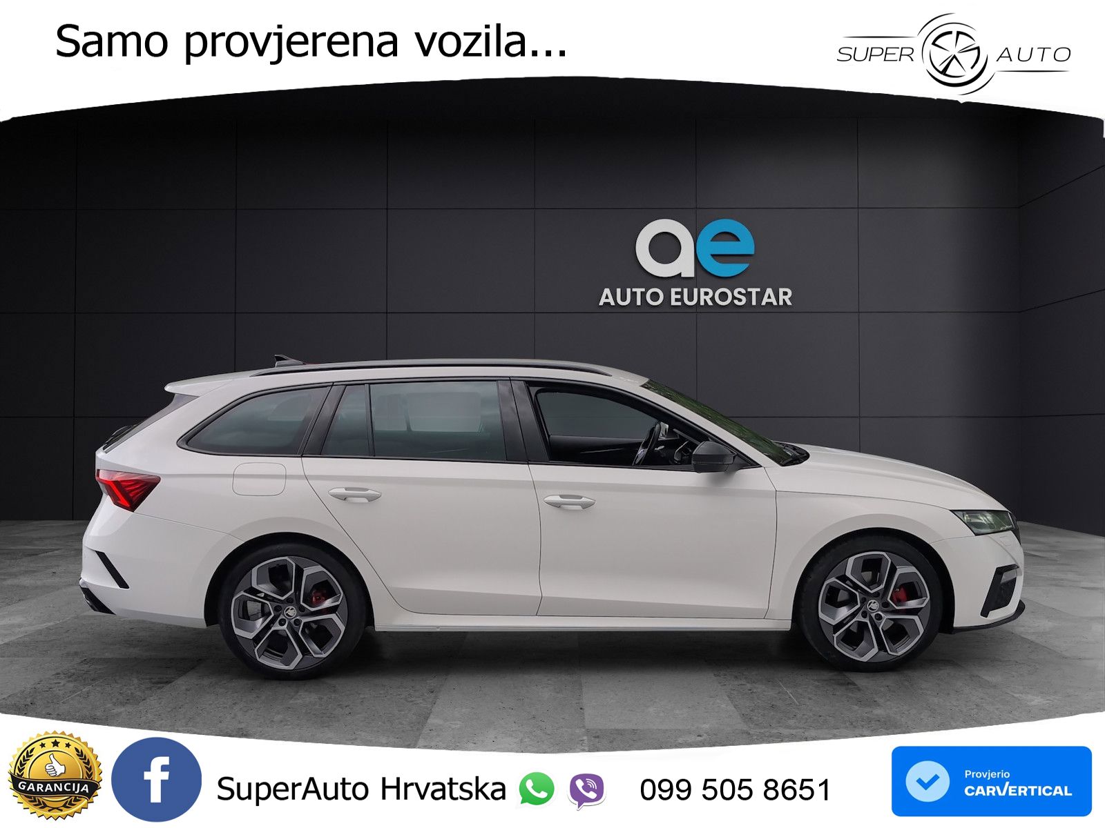 Škoda Octavia Combi RS 2.0 TDI (200 KS) 4x4 DSG LED+GR SJED+ACC