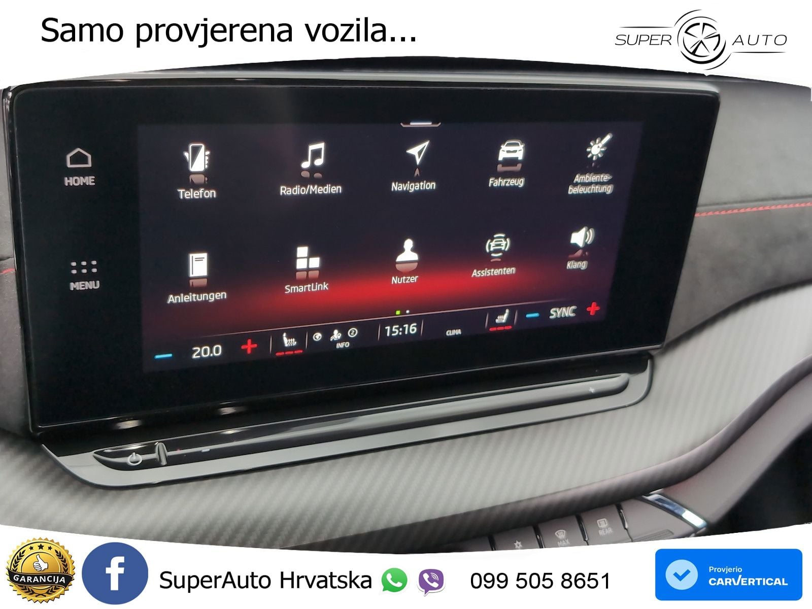 Škoda Octavia Combi RS 2.0 TDI (200 KS) 4x4 DSG LED+GR SJED+ACC