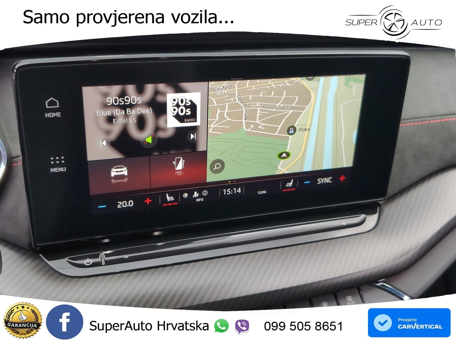 Škoda Octavia Combi RS 2.0 TDI (200 KS) 4x4 DSG LED+GR SJED+ACC