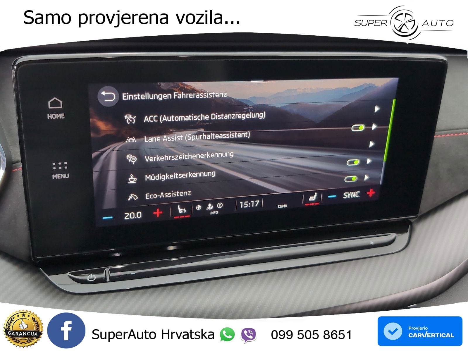 Škoda Octavia Combi RS 2.0 TDI (200 KS) 4x4 DSG LED+GR SJED+ACC