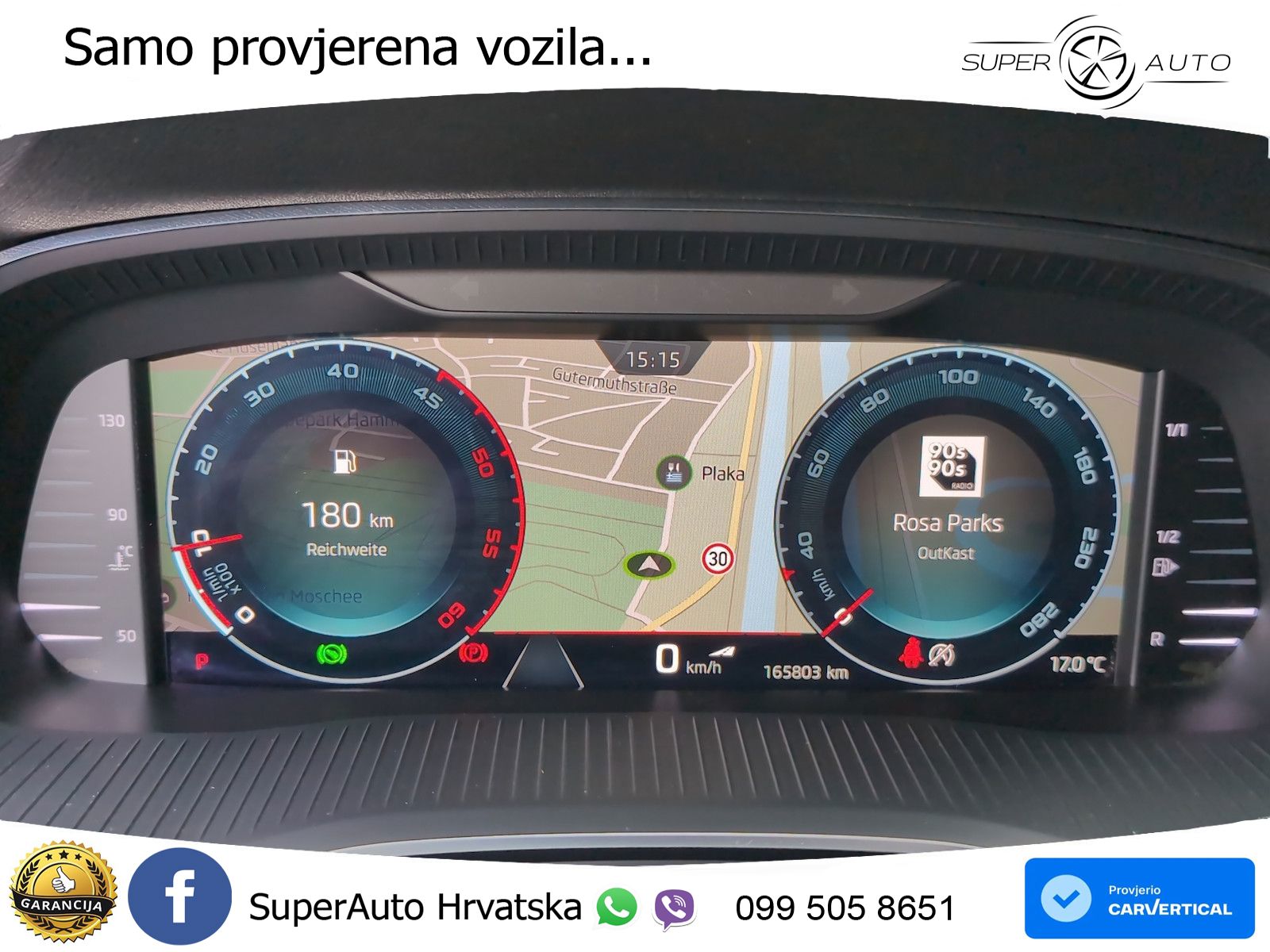 Škoda Octavia Combi RS 2.0 TDI (200 KS) 4x4 DSG LED+GR SJED+ACC